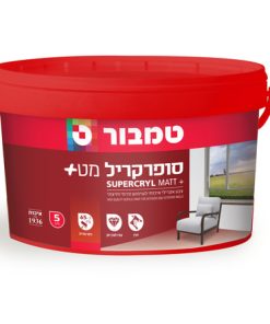 סופרקריל מט+ 5לטר