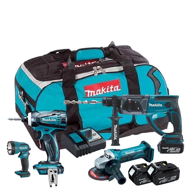 סט 4 כלים נטען Makita ,DLX4005MX1 18V