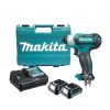 מברגה אימפקט נטענת + 2 סוללות MAKITA TD110DWYE 12V 1.5Ah מקיטה