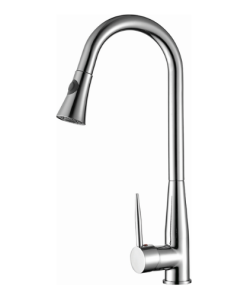 ברז מטבח נשלף CUCINA כרום ניקל AQUILA PREMIUM