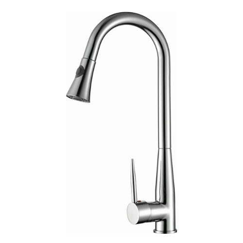 ברז מטבח נשלף CUCINA כרום ניקל AQUILA PREMIUM