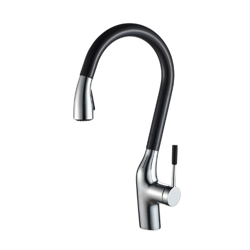 ברז מטבח נשלף HENRI כרום ניקל AQUILA PREMIUM
