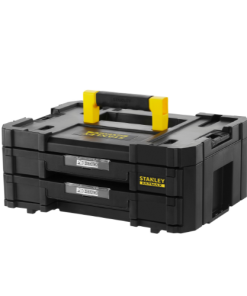 ארגז כלים 2 מגירות שטוחות TSTAK סגר מתכת 8 ליטר STANLEY