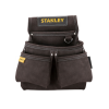 נרתיק 3 כיסים מעור + תפס למטר STANLEY