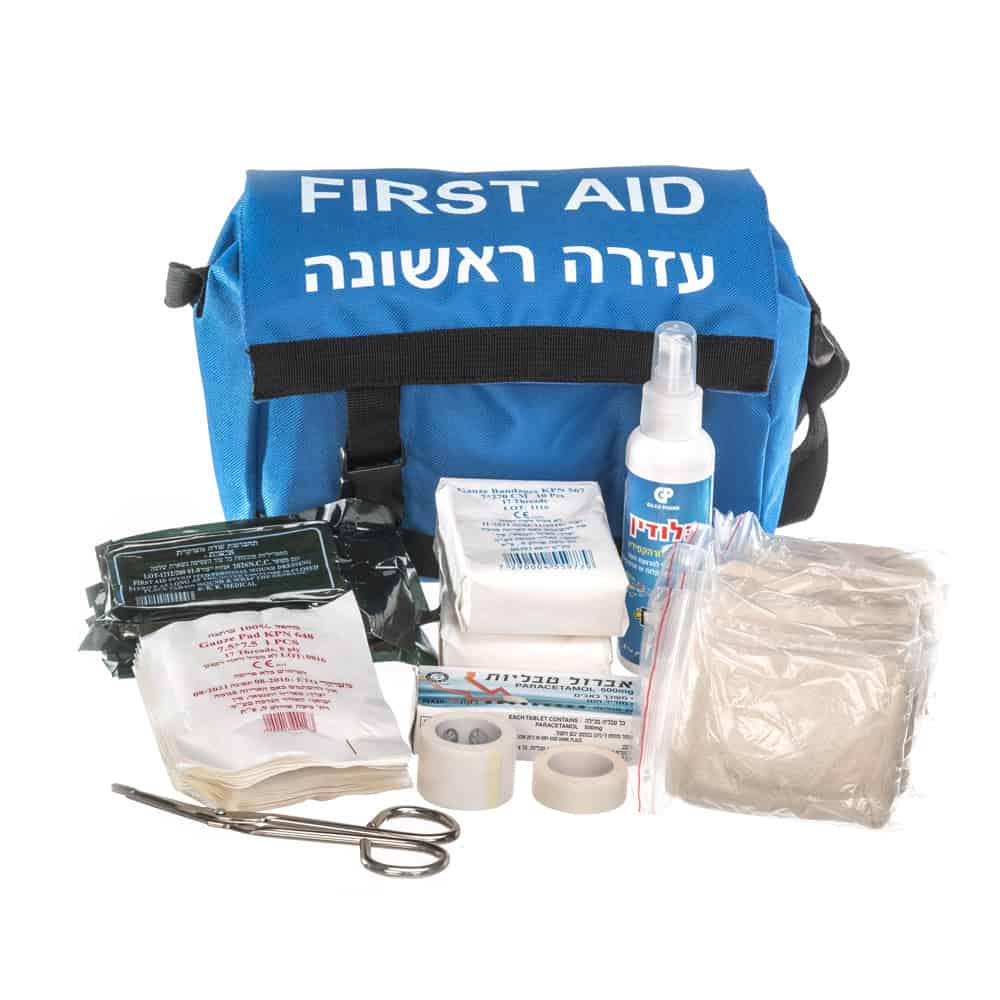 תיק עזרה ראשונה תקני – מיועד למקומות עבודה